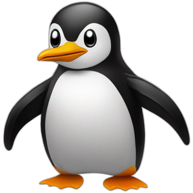 Penguin Tux Linux emoji