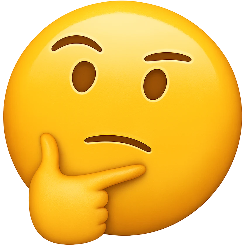 thinking face emoji emoji