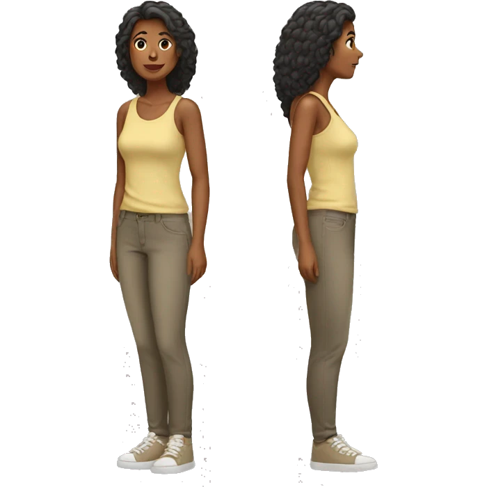 Full body woman emoji