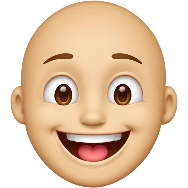 Laughing face with the number 100 emoji