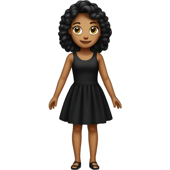 little black dress emoji