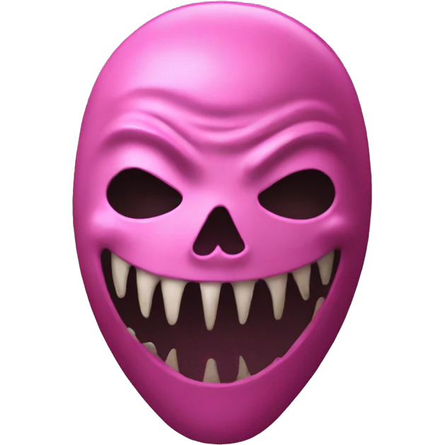 pink ghostface killer emoji