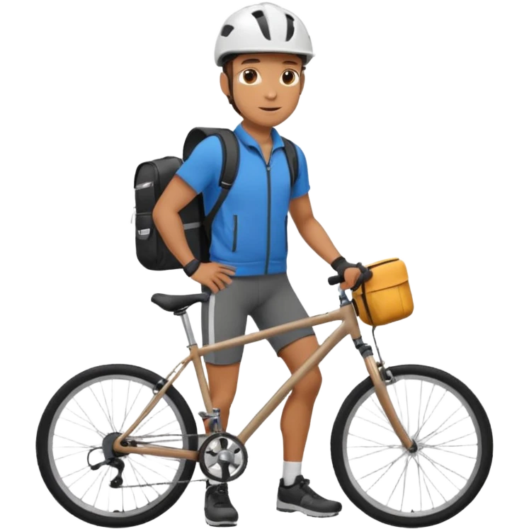 Urban Bike Courier emoji