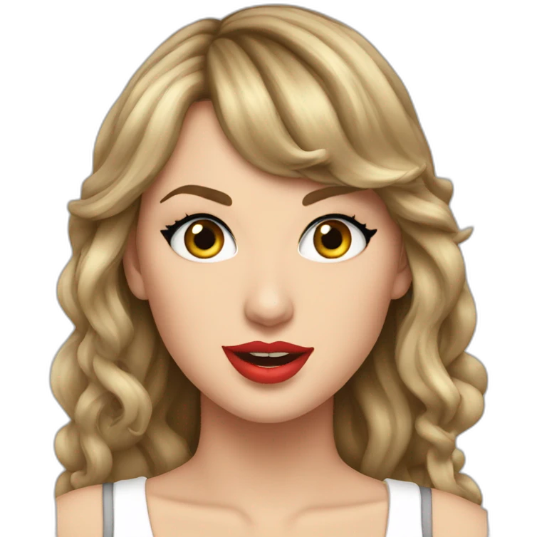 taylor-swift-bj-face emoji