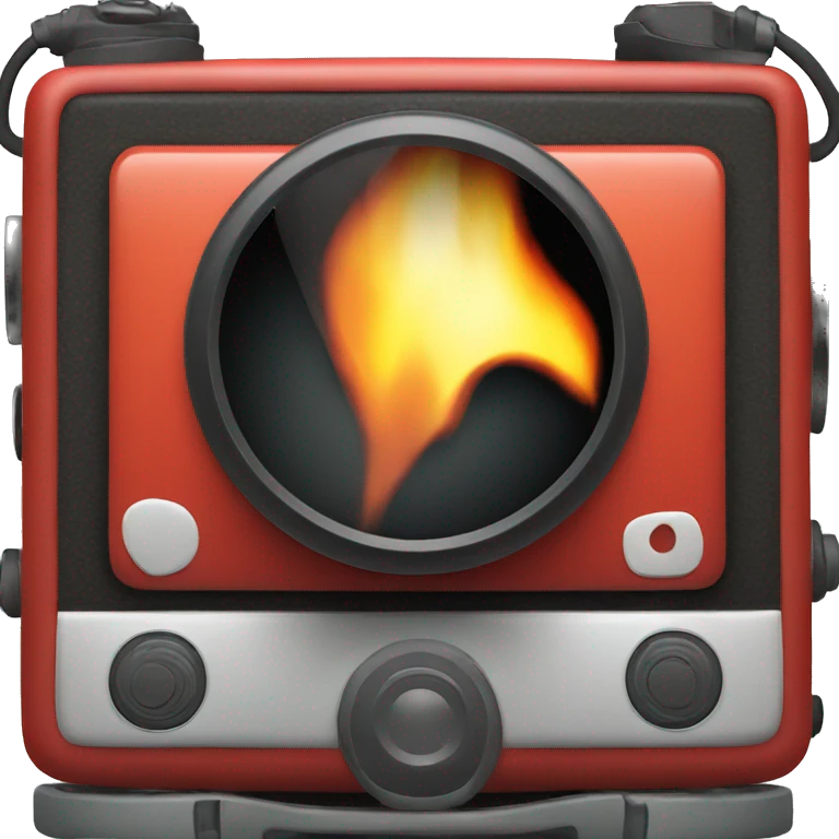 Fire camera emoji