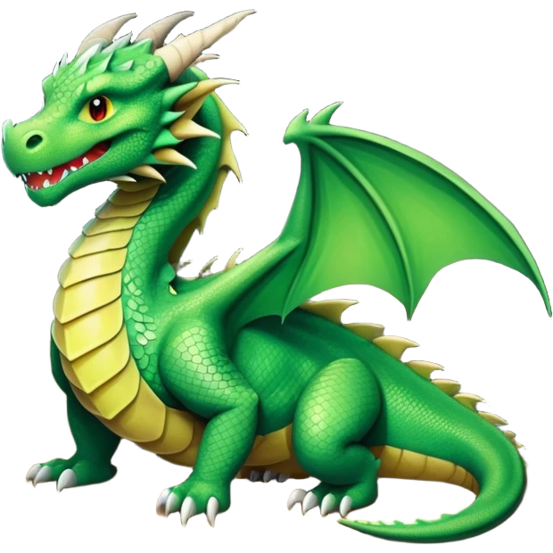 generate realistic detailed dragon in cave inside view emoji