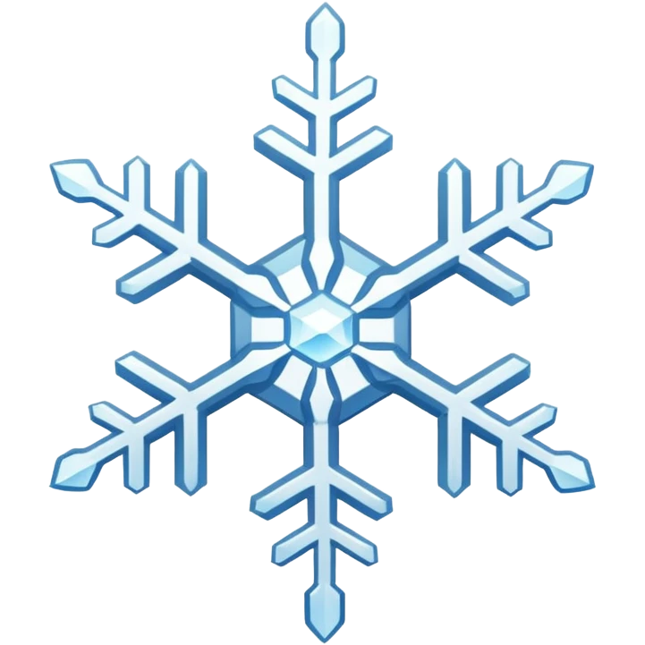 snowflake emoji
