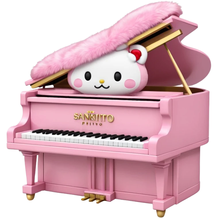My sweet piano sanrio emoji