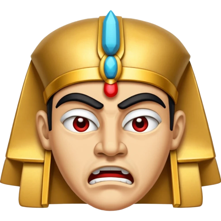 angry pharao emoji