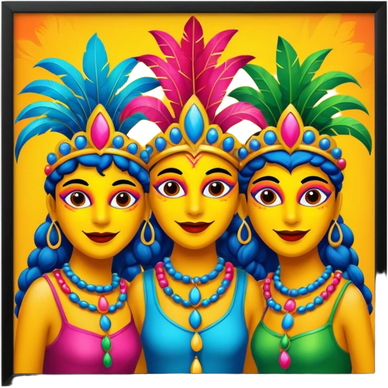 Trio elétrico carnaval  emoji