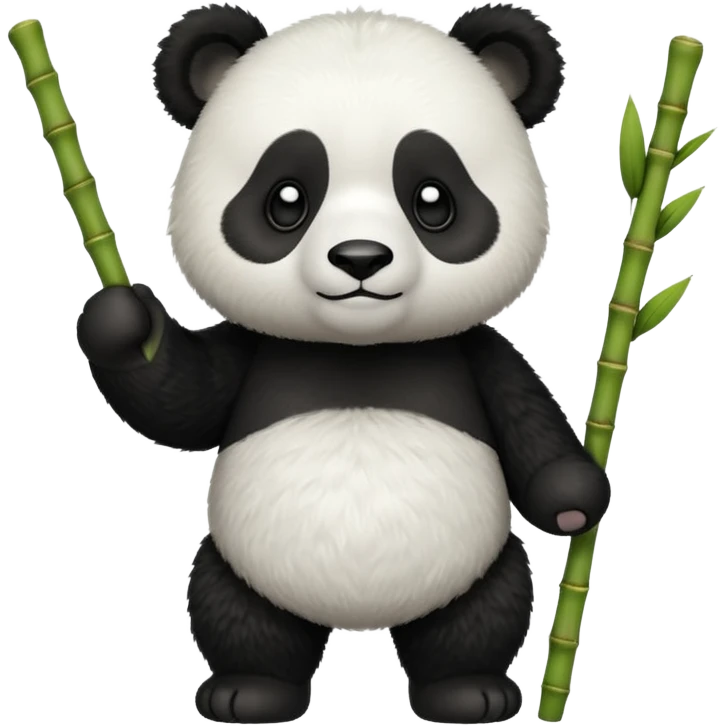 PANDA WALKING WITH FOUR LEGS WIHTOUT ANY BAMBOO STICK emoji