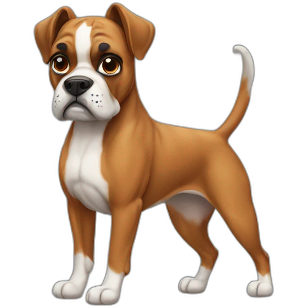 boxer dog emoji
