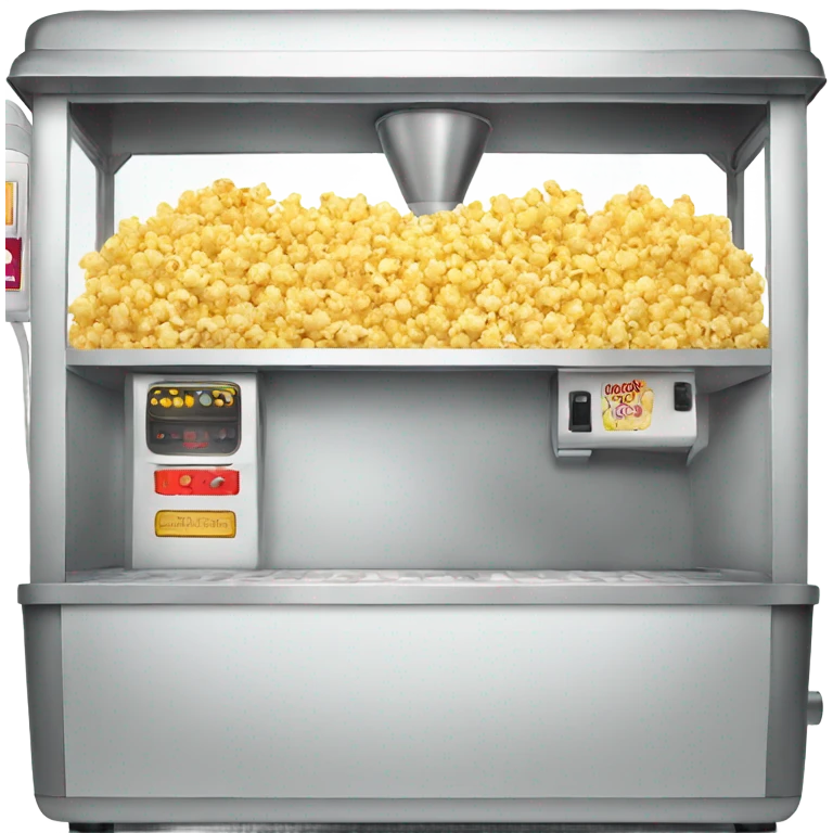 Popcorn machine emoji