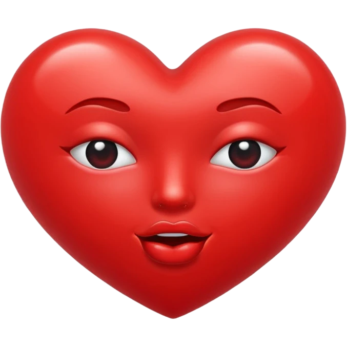 Heart with a kiss emoji