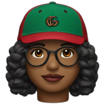 Gucci cap emoji