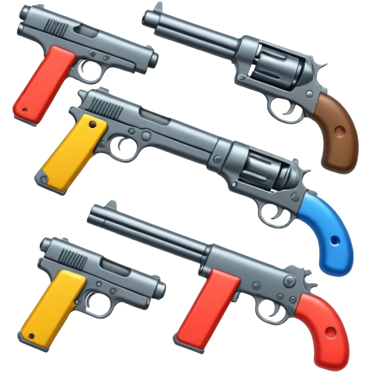 pile of guns emoji
