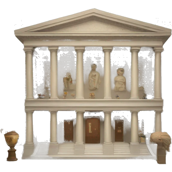 museum in anime style emoji