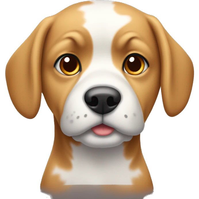 cachorro colorido emoji