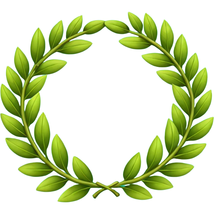 Corona d’alloro laurea  emoji