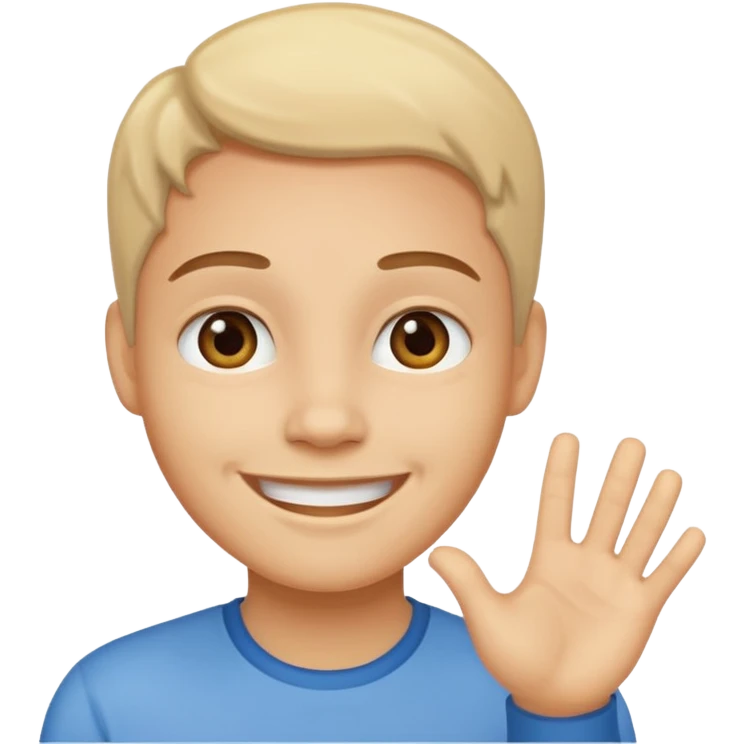 saying hello avatar emoji
