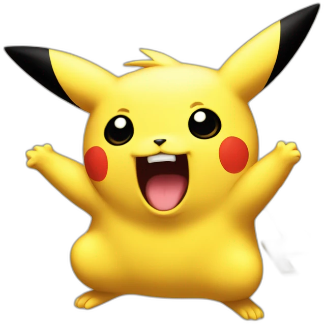 Scream pikatchu emoji
