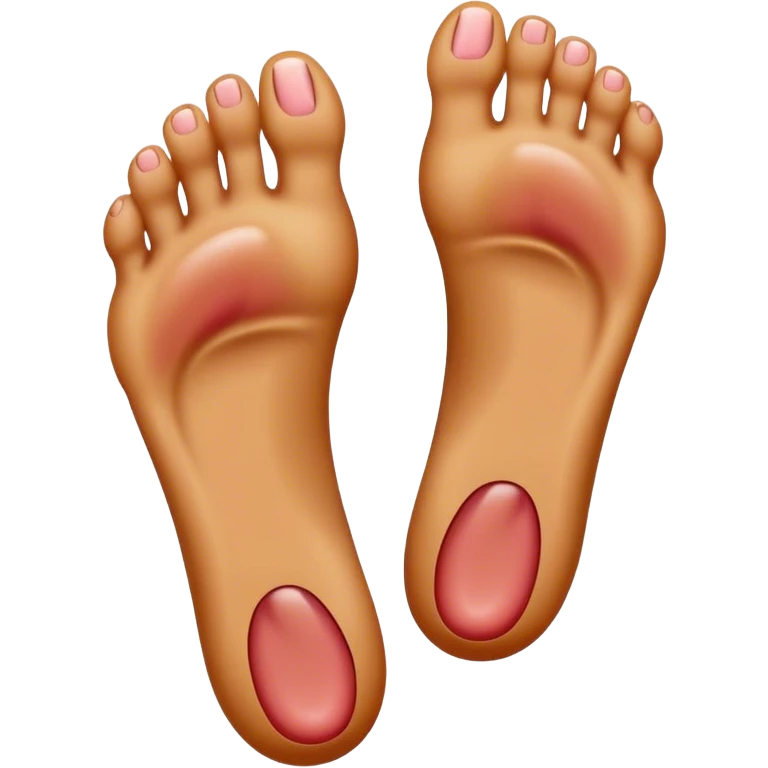 sticking tongue out showing feet emoji