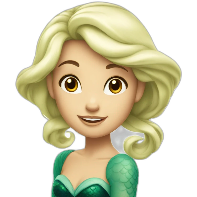 Ariel The Little Mermaid emoji
