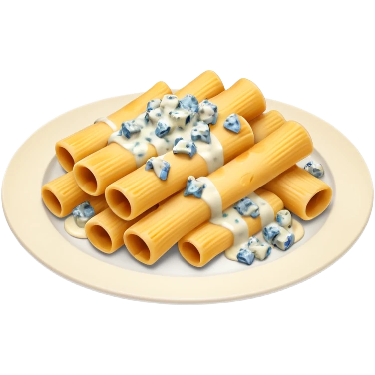 rigatoni mushrooms with blue cheese sauce emoji