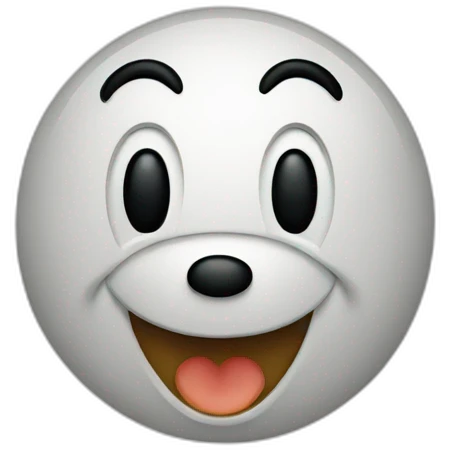 Mickey en slip emoji