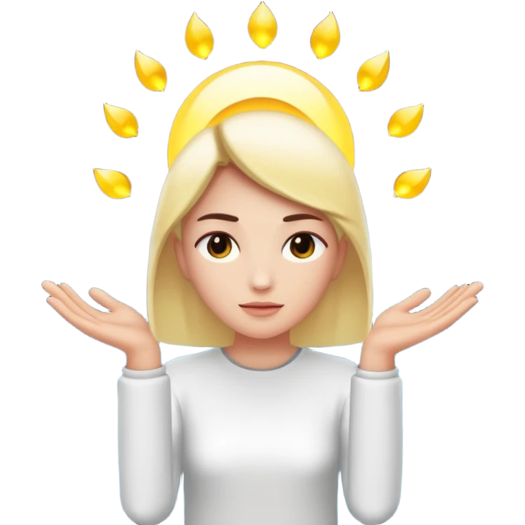 Manifesting  emoji