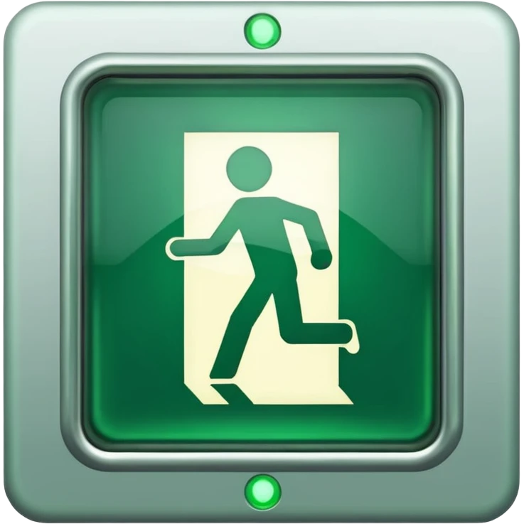 I need exit emoji emoji