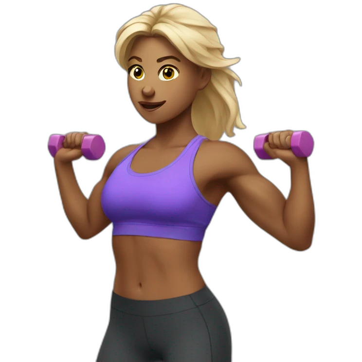 Crunch workout emoji