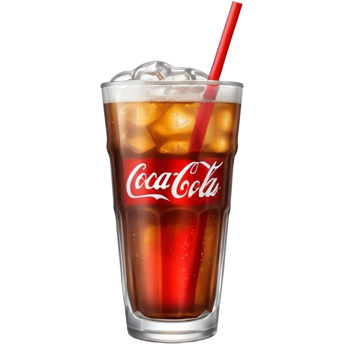 Mcdonald's  coke emoji