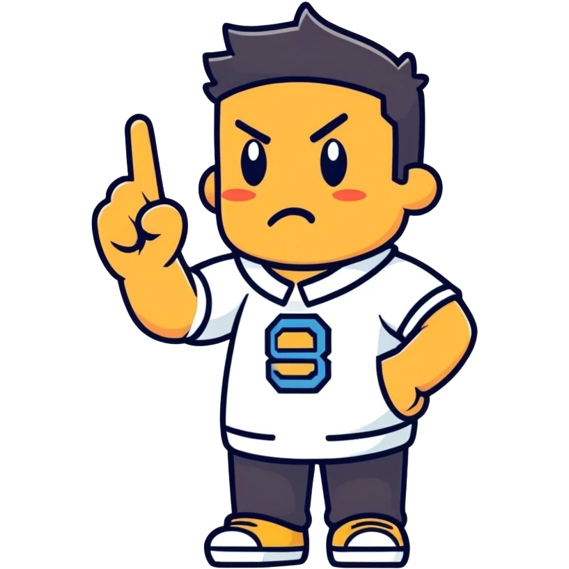 Reggie middle finger  emoji