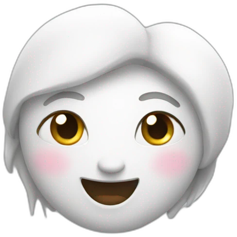 coeur blanc iphone emoji