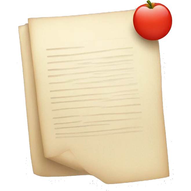 document, chcekmark emoji