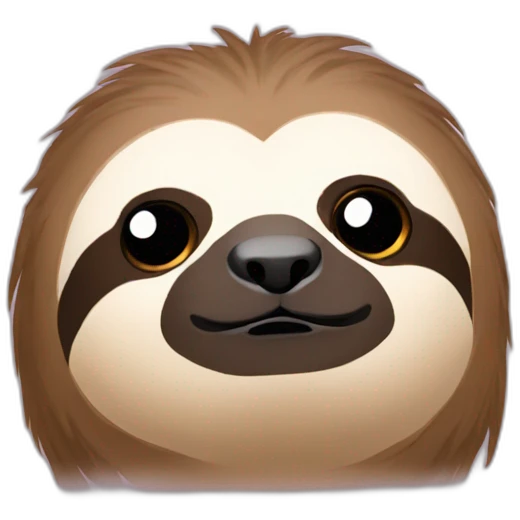 sloth iphone emoji