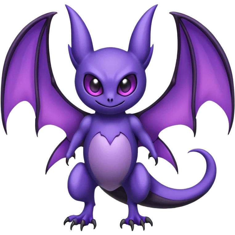 Lunala-Noibat-Fakémon-hybrid-creature (full body)  emoji