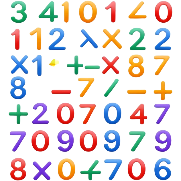 Mathematical addition emoji