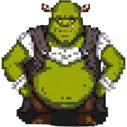 Shrek character emoji