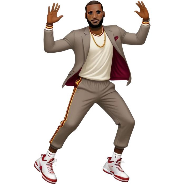 lebron dancing emoji