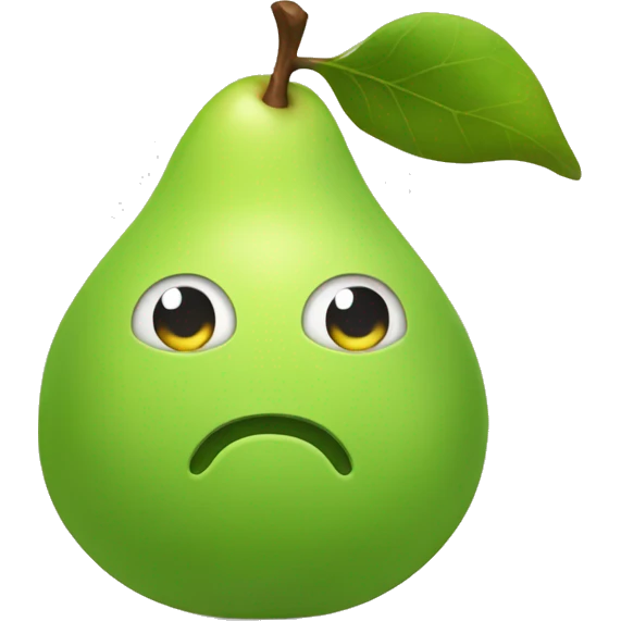 discord blob emoji holding a pear emoji
