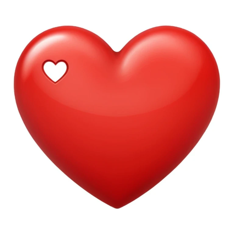 red heart emoji
