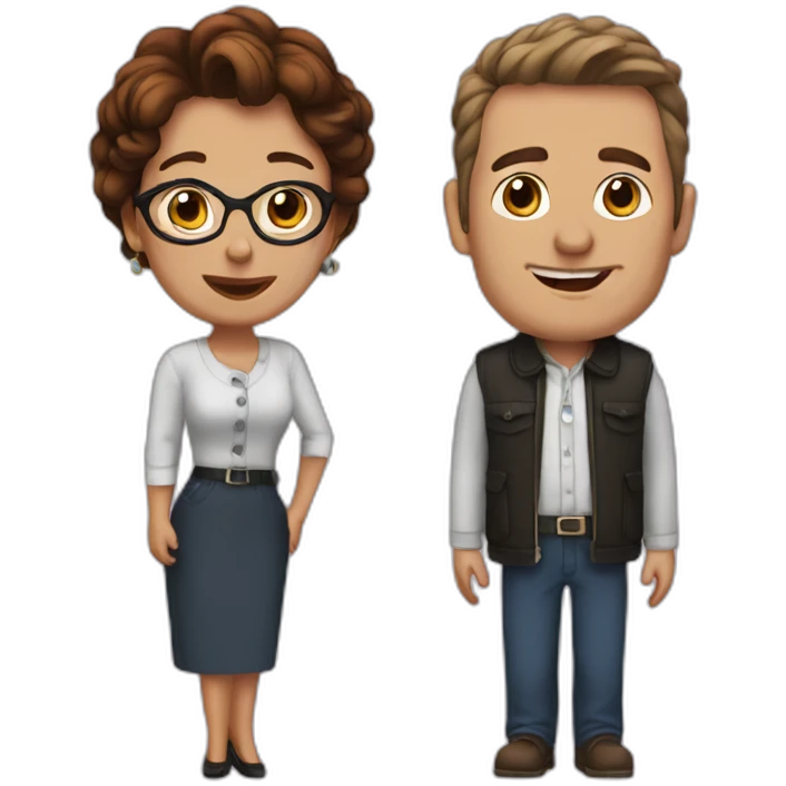 Pauline and Paul emoji