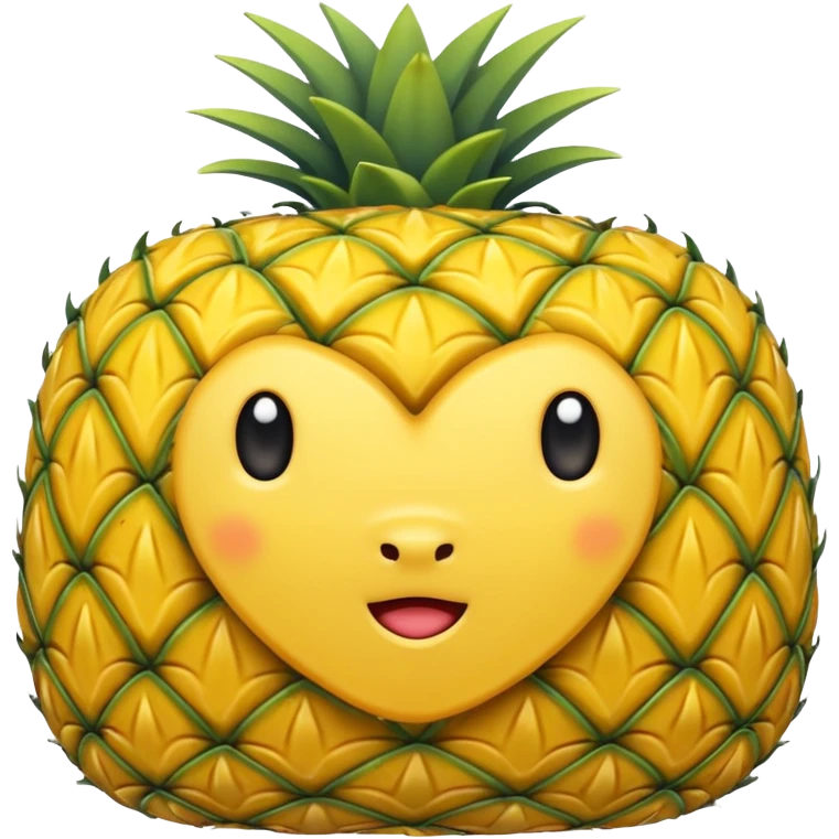 Pineapple stitch emoji