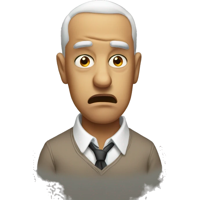 disgusted  emoji