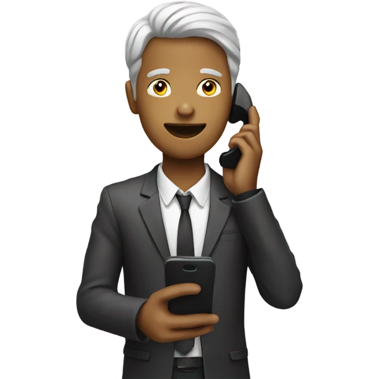 Person on a phone emoji