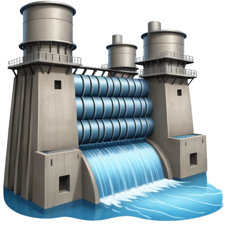 hydroelectric power station emoji