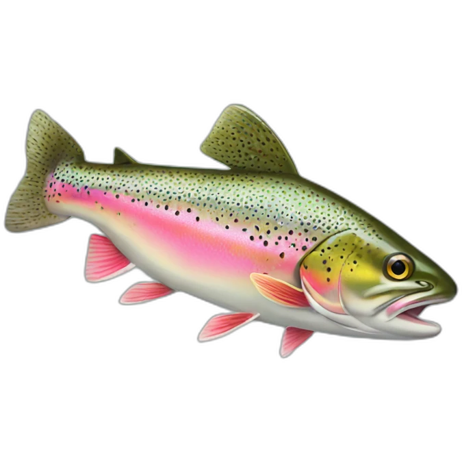 rainbow-trout emoji