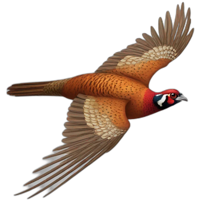 pheasant flying emoji